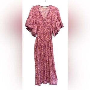 Zimmermann Leopard Print Teddy Dress